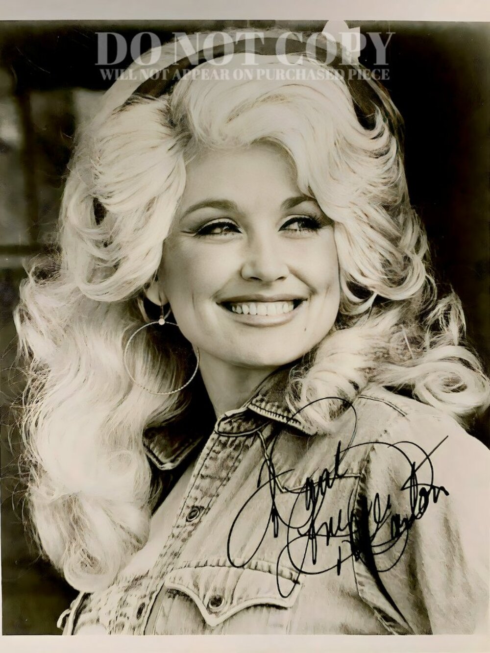 Dolly Parton Photograph 8 X 10 | Gorgeous 1977 Portrait | Photo Poster Art Print - Picture 2 of 2
